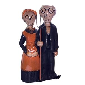 Yankee Candle "Gothic Farmers" taper candle holder